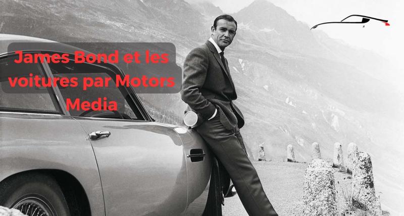 Découvrez l'histoire de James Bond et de son amour pour les voitures grace à Motors Media