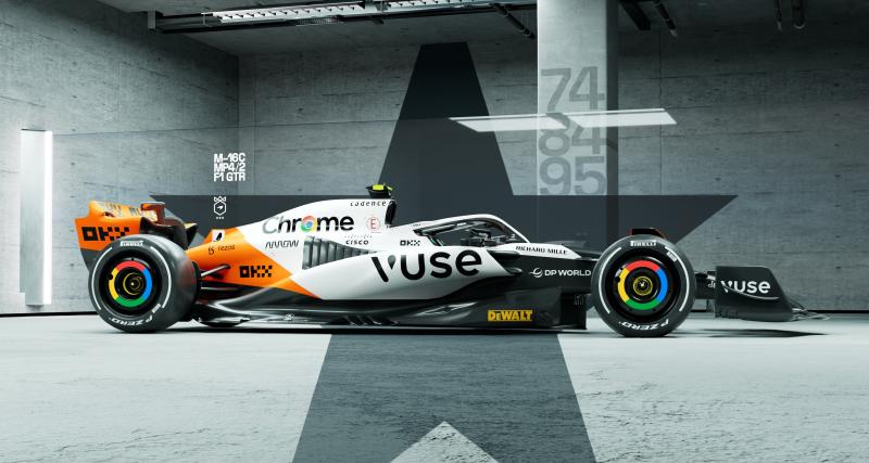 F1 : une livrée "triple couronne" pour la McLaren MCL60 