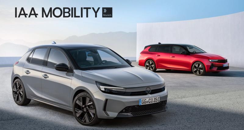 Surprise : 3 nouvelles Opel au salon IAA 2023 de Münich