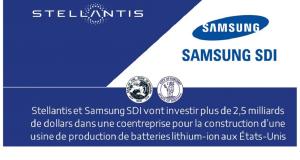 Stellantis : nouvelles usines de batteries aux US