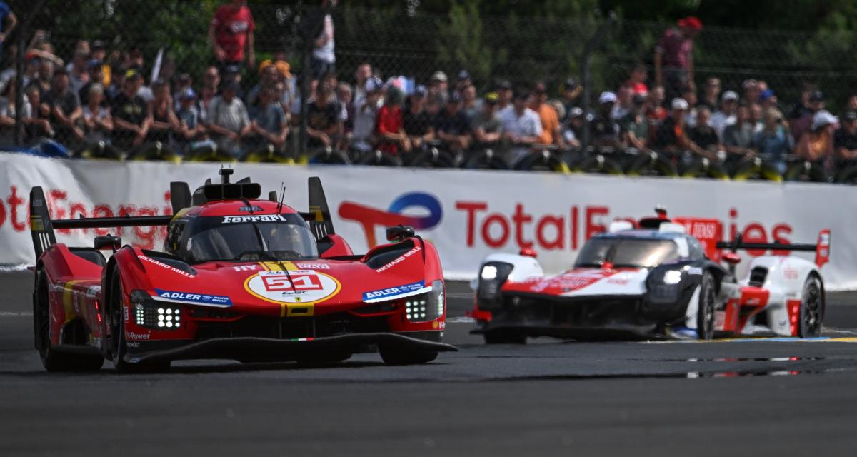 Le Mans 2023 H+16 : mano à mano entre Ferrari et Toyota