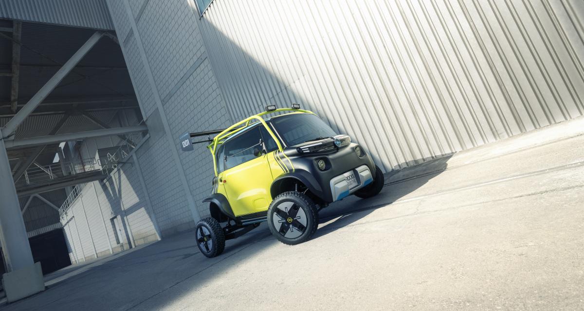 Opel Rocks-e Xtreme : de la 3D au réel