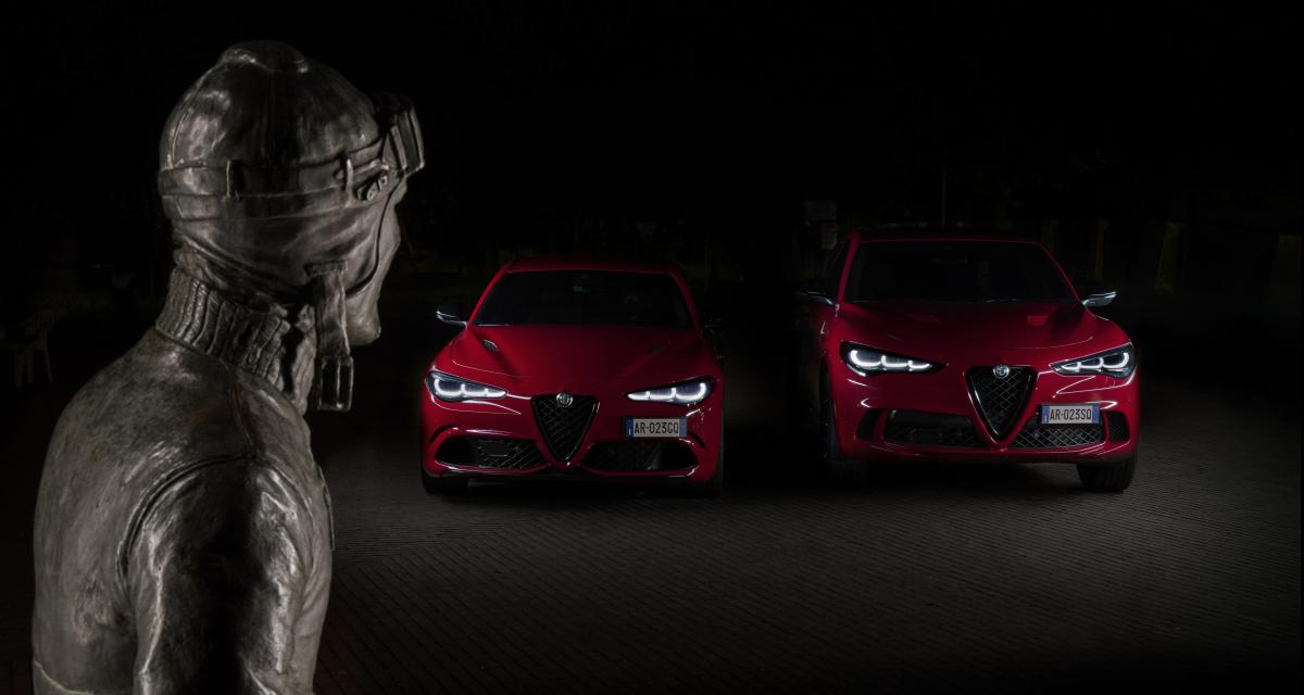 Alfa Romeo Stelvio et Giulia QV restylées : elles sont disponibles !