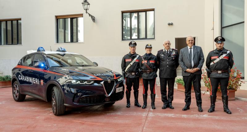  - Les carabiniers italiens reçoivent leurs premiers Alfa Romeo Tonale