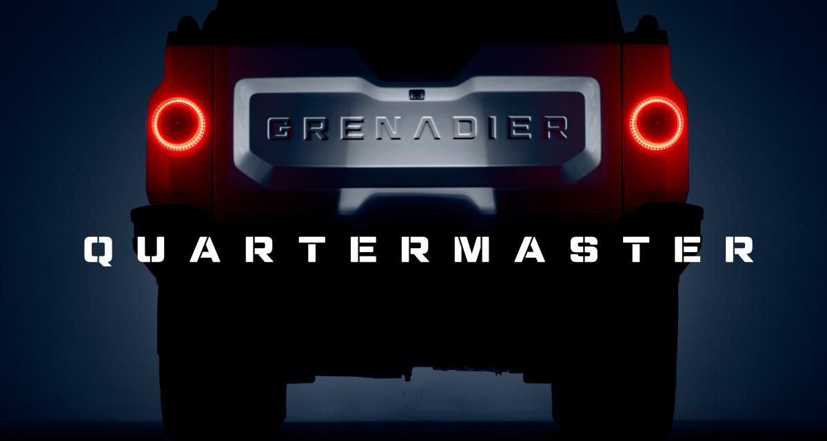 Ineos annonce son pickup, le Quartermaster