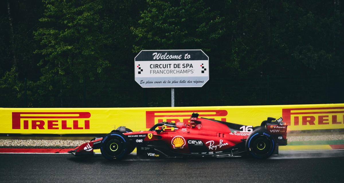 F1 2023 Spa Qualif : Leclerc en pole, mais Verstappen le plus rapide