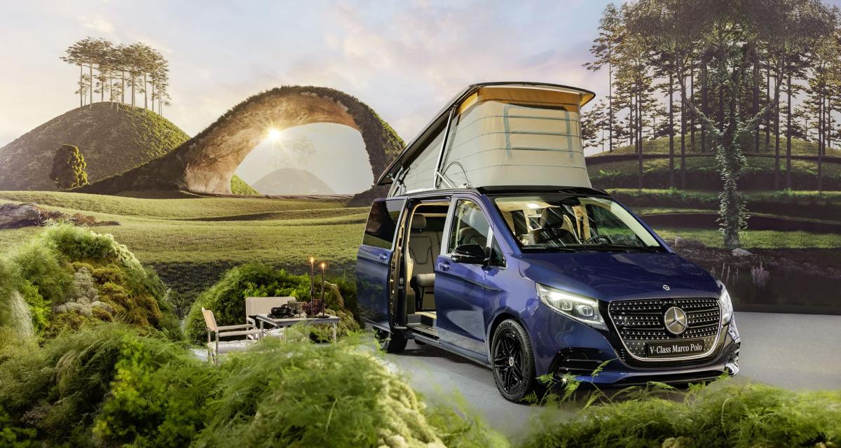 Le camping selon Mercedes