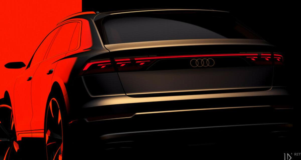L'Audi Q8 suggère son restylage imminent