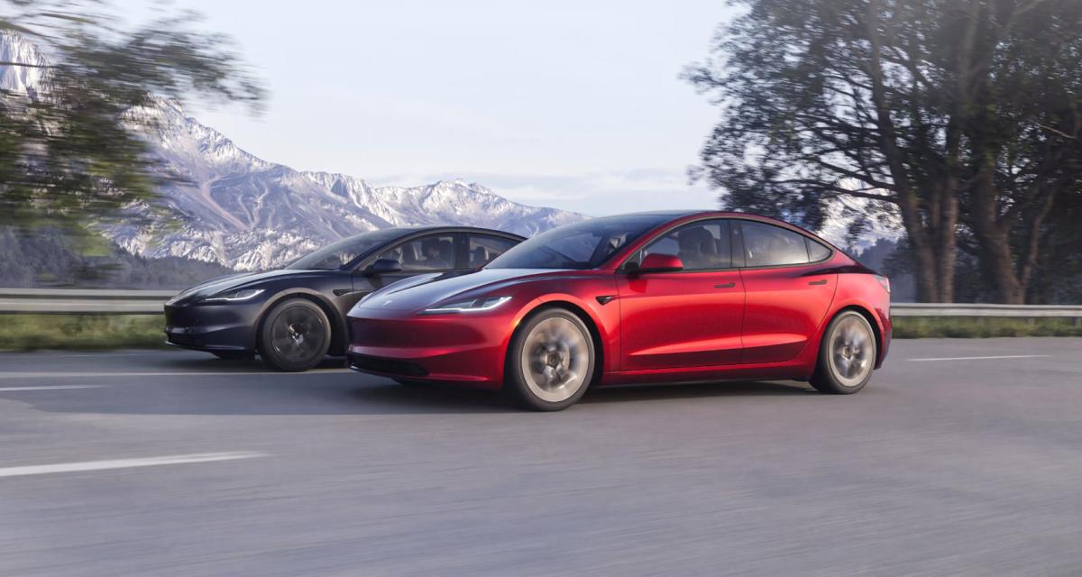 Voilà la Tesla Model 3 