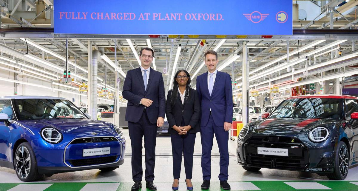 BMW sauve l'usine historique Mini à Oxford