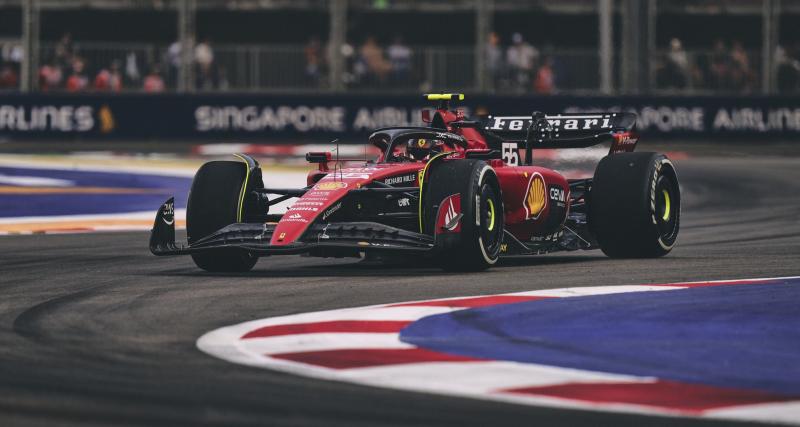 F1 Singapour 2023 : Carlos Sainz au bout du suspense