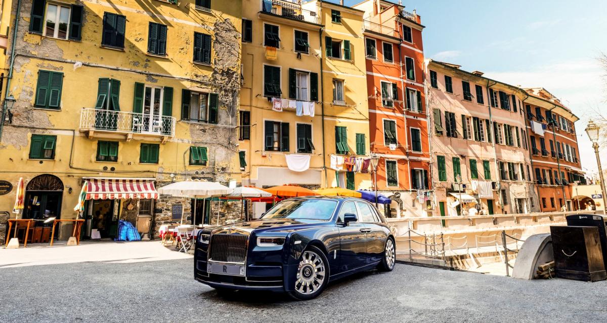 Une Rolls-Royce Phantom qui respire l'Italie 