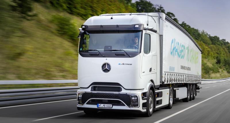  - Mercedes veut concurrencer Tesla, dans les camions