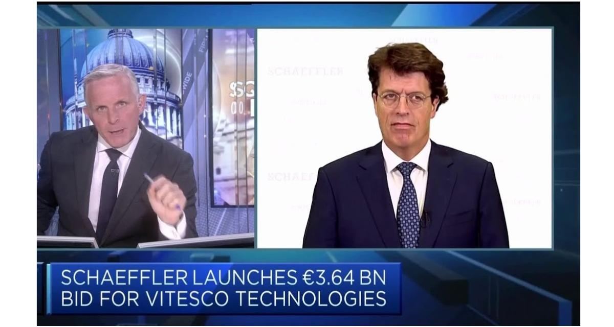 Schaeffler : vers un achat de Vitesco pour devenir leader de l'électromobilité
