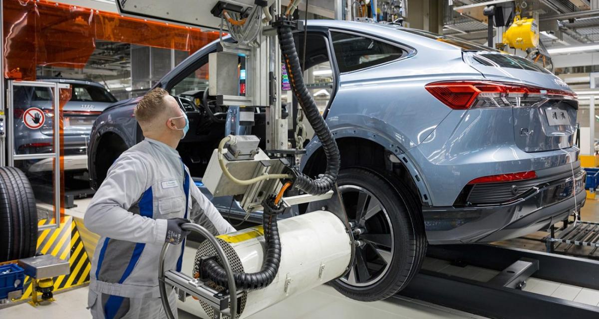 Surcapacité Q4 e-tron : Audi réduit la production à Bruxelles