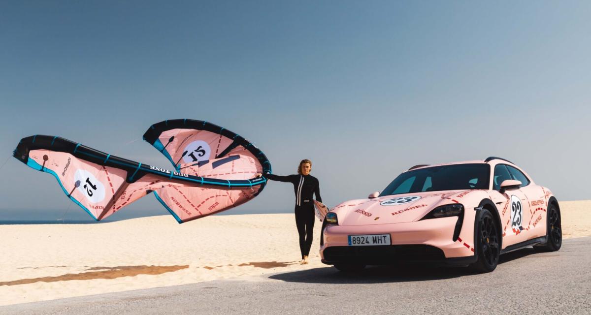 Porsche s'associe à Duotone pour un kite-surf 