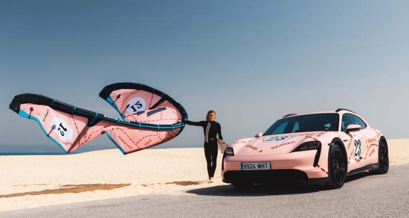  - Porsche s'associe à Duotone pour un kite-surf "Pink Pig"