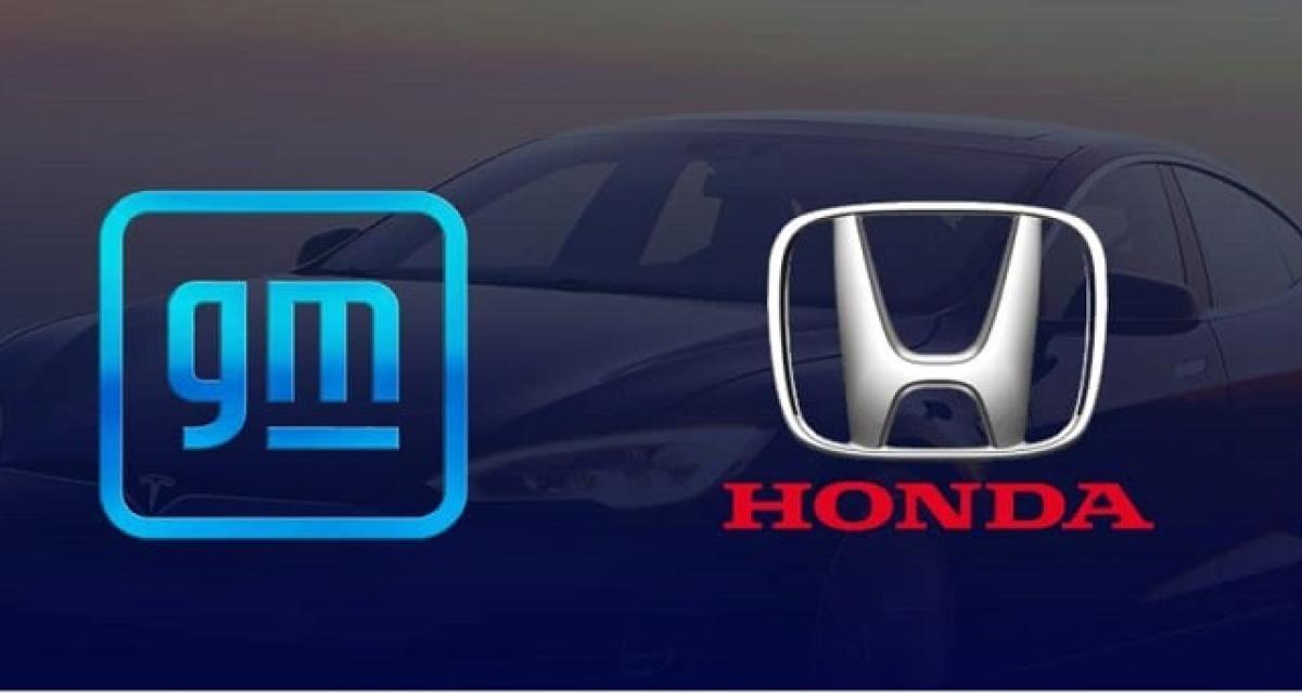 Honda/GM : abandon d’un projet de 5 Mds $ pour des VE abordables