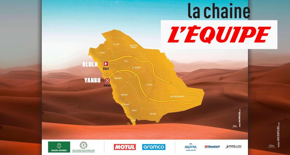 Le Dakar 2024 sera diffusé sur la chaîne l'Equipe !