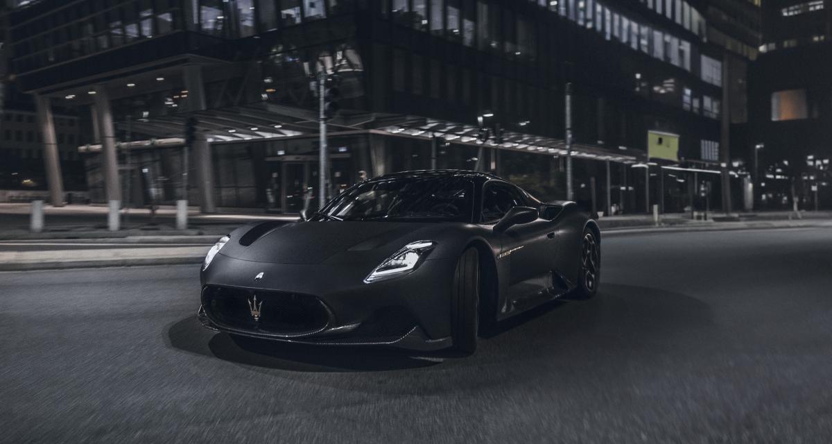 Maserati MC20 Notte, une reine de la nuit