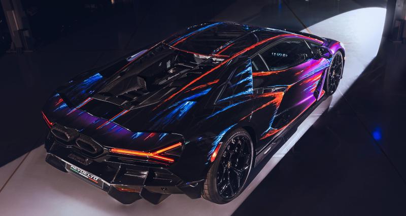  - Une Lamborghini Revuelto artistique à Miami