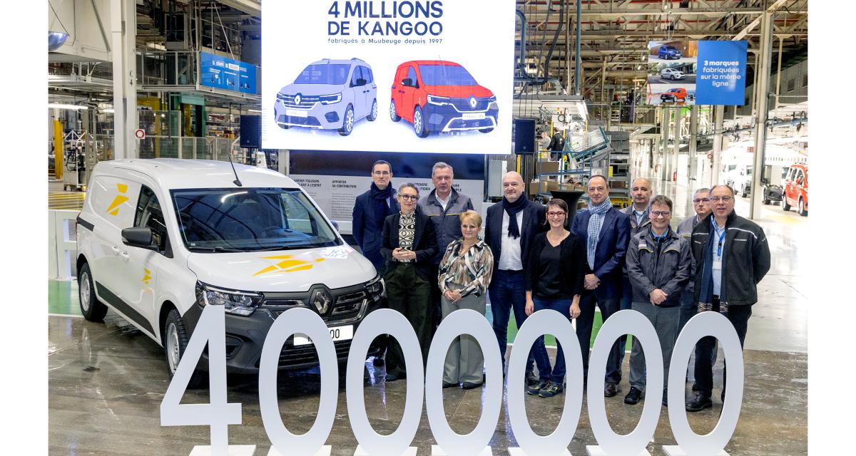 4 millions de Renault Kangoo, merci la Poste !