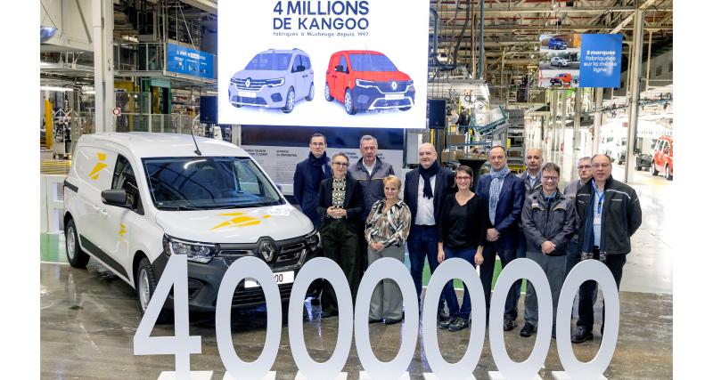  - 4 millions de Renault Kangoo, merci la Poste !