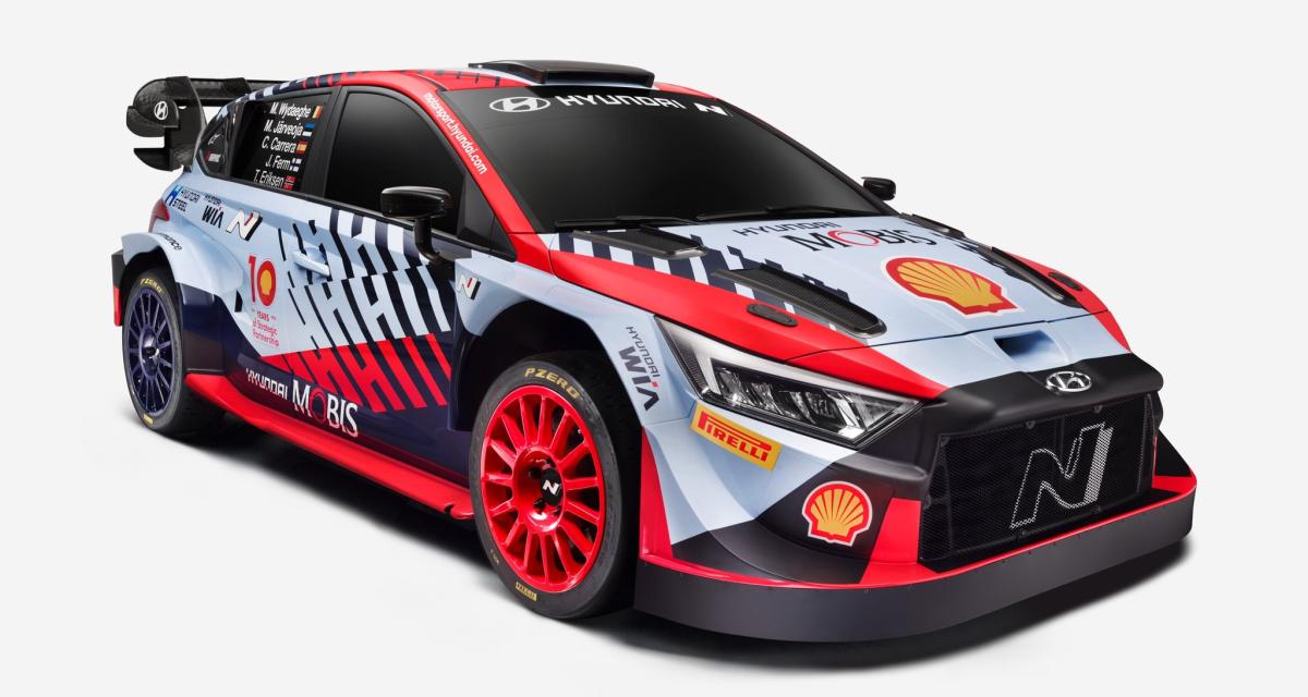 WRC 2024 : nouvelle livrée chez Hyundai