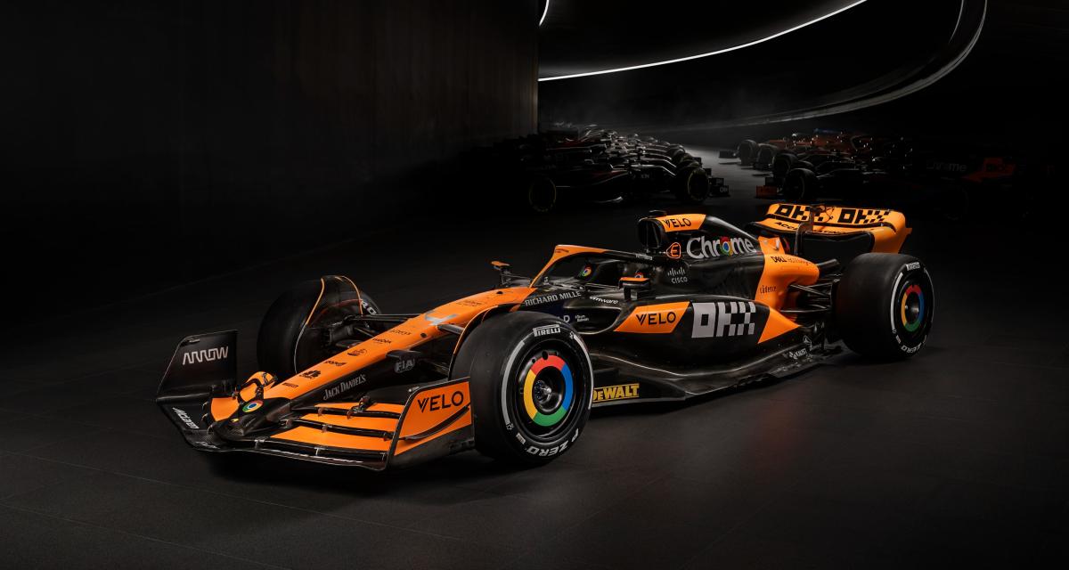 F1 : McLaren dégaine en premier la livrée 2024