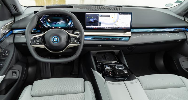 Essai BMW i5 eDrive40 de 340 ch - Luxe, confort et technologie