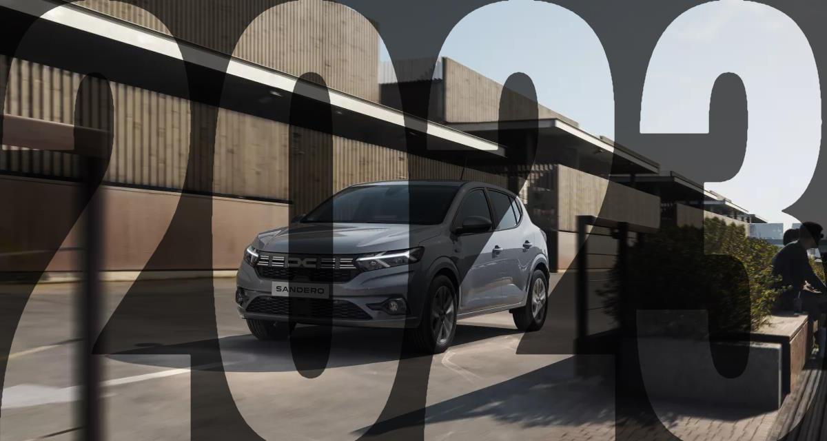 La Dacia Sandero devance la Renault Clio en 2023