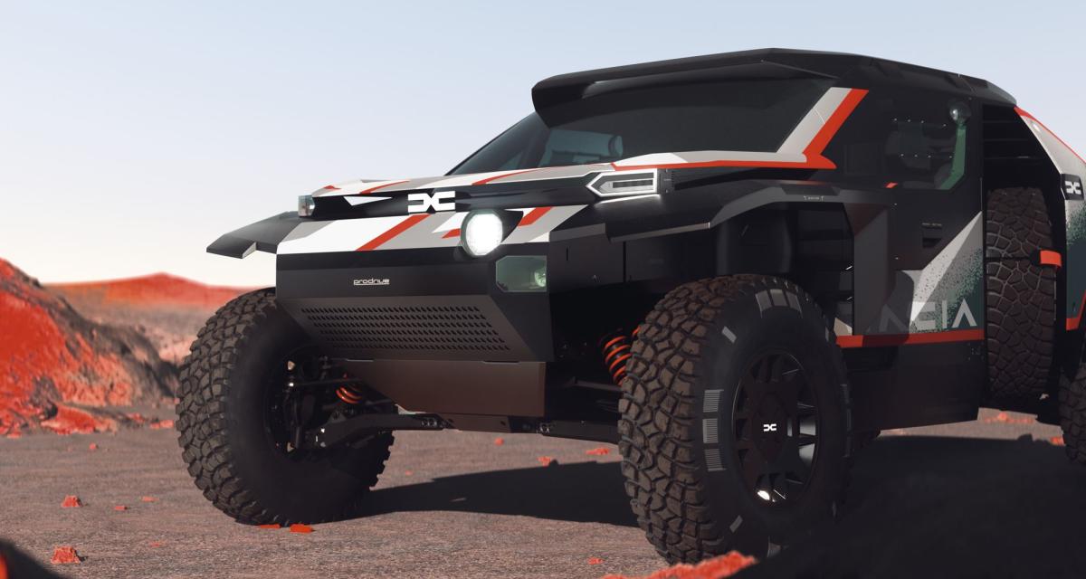 Le Dacia Sandrider à l'assaut du Dakar 2025