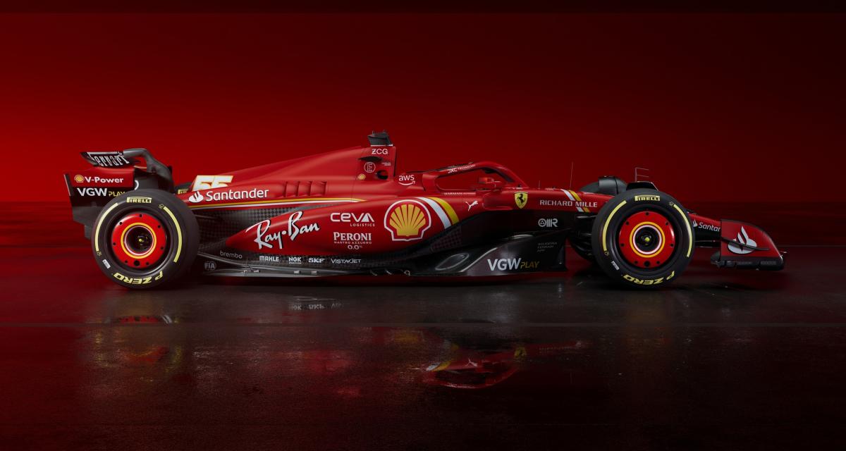 F1 2024 : Ferrari révèle la SF-24