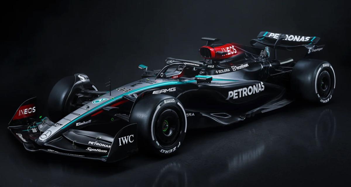 F1 2024 : Mercedes dévoile une W15 radicalement différente