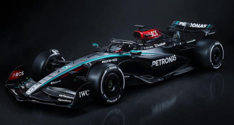  - F1 2024 : Mercedes dévoile une W15 radicalement différente