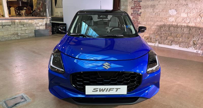 Nos photos de la nouvelle Suzuki Swift - Evolution en douceur