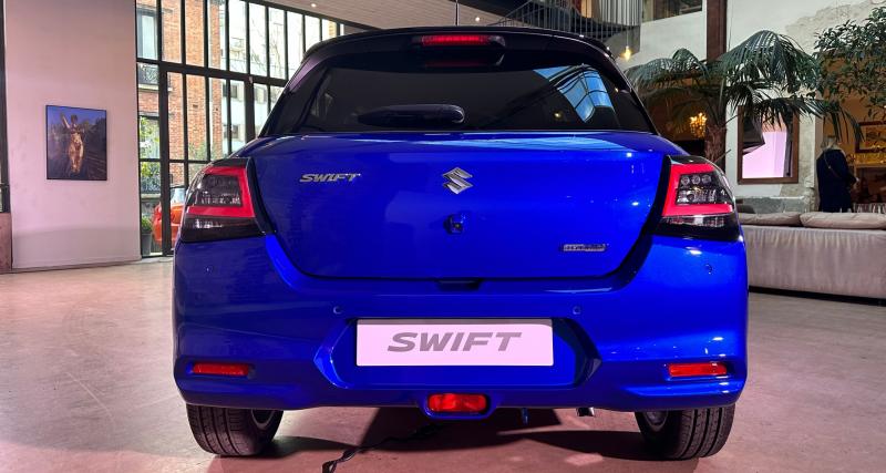 Nos photos de la nouvelle Suzuki Swift - Poids sous la tonne