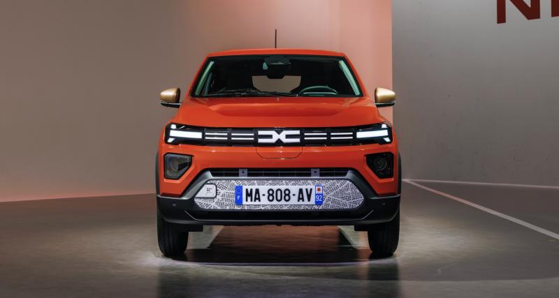 Nos images de la nouvelle Dacia Spring - Quel look!