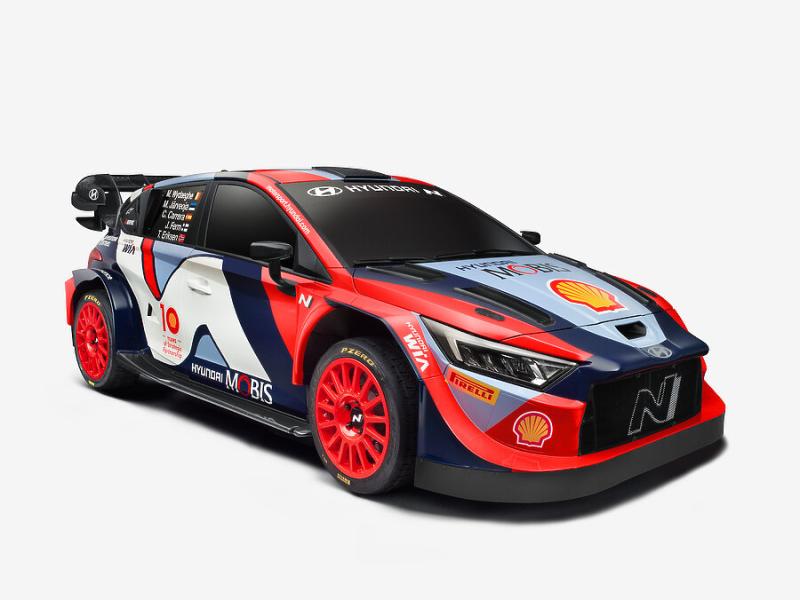  - Hyundai i20 WRC changement de livrée 2024