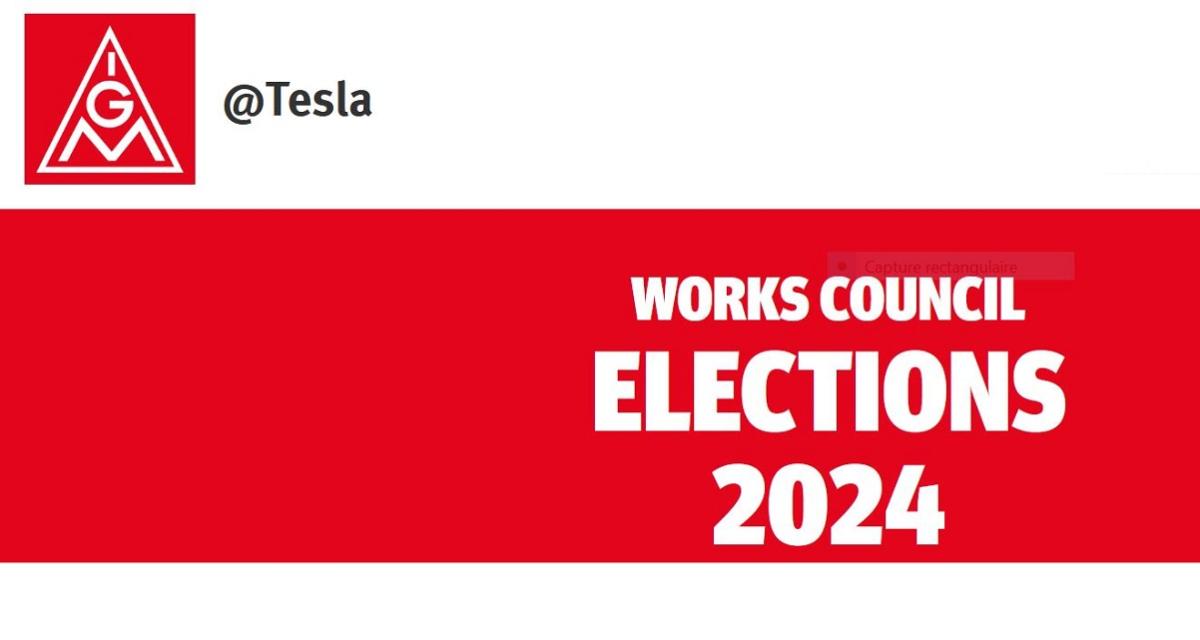 Tesla / Giga Factory Berlin : élection nouveau comité d'entreprise
