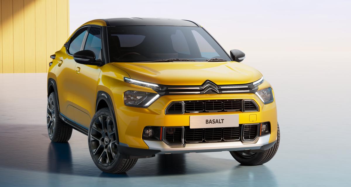 Citroën dévoile le style du SUV Coupé Basalt 
