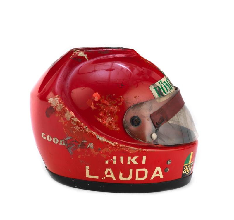  - casque Lauda Nurburgring 76