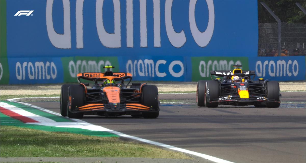 Imola 2024 : Norris manque le coche, Verstappen l'emporte