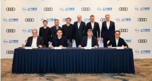Audi / SAIC : développement d’une plateforme VE pour la Chine
