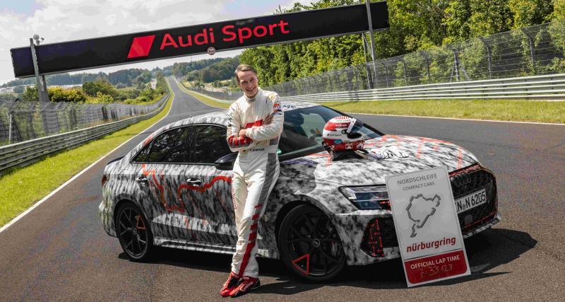  - Pas encore officielle, la nouvelle Audi RS3 a déjà un record