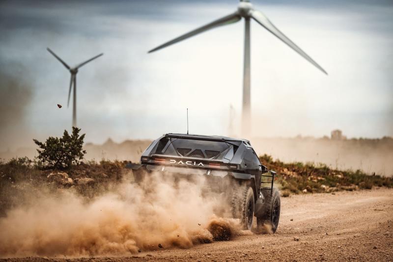  - Dacia Sandrider Dakar 2025 préparations