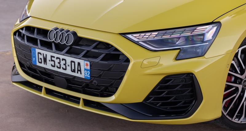 Essai Audi S3 Sportback de 333 ch - A3 et S3 partagent la même face avant