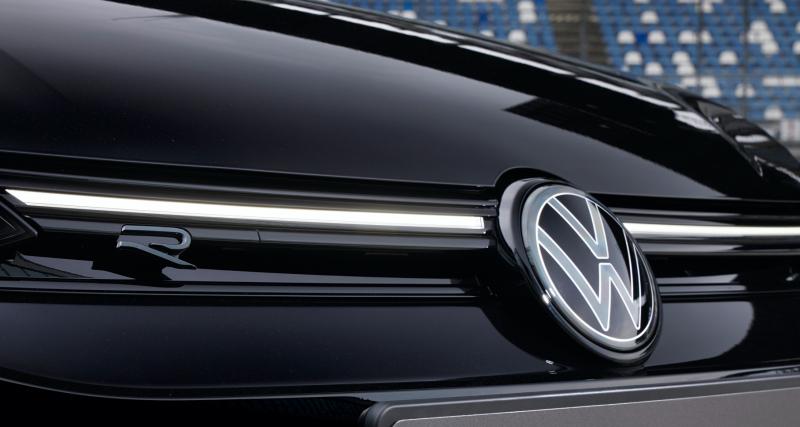 A la découverte de la nouvelle Volkswagen Golf R - Le logo encore plus visible! 