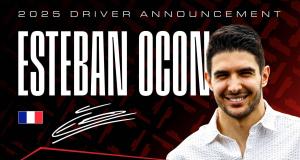F1 : Esteban Ocon s'engage avec Haas à partir de 2025
