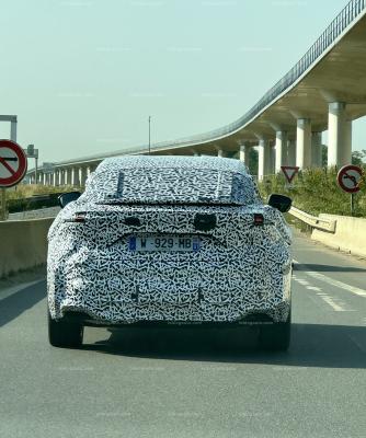 Spyshots Alpine A390 SUV électrique